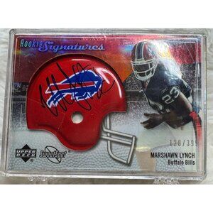 2007 NFL Sweet-Spot Rookie Signatures /399 Marshawn Lynch #131 Rookie Auto RC